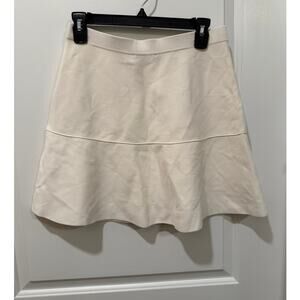 Zara Knit White Skirt - M